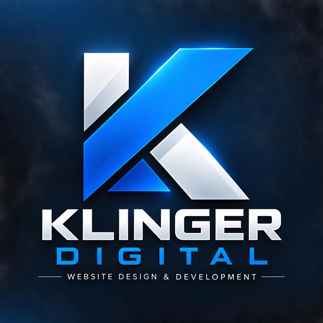 Klinger Digital geometric K logo
